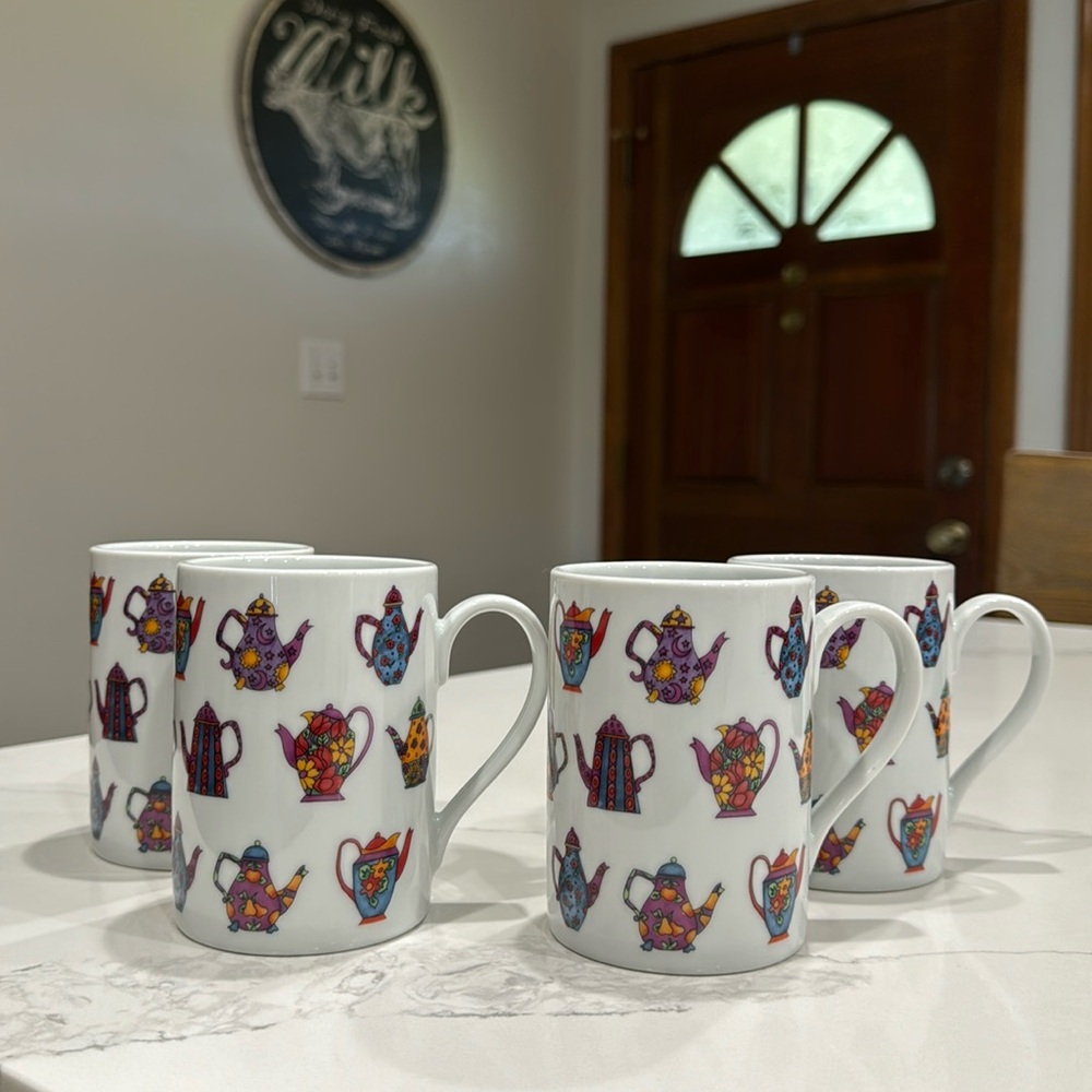 Tea Pot Coffee Mugs